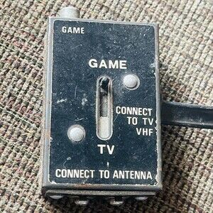 COMPUTER / TV Game RF Switch Box (Video Game System) - For Atari 2600, Commodore